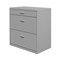 Space Solutions 30 in.W 3 Drawer Lateral File Cabinet, Home/Office, Letter/Legal Sizes, Arctic Silver 25072 - alternate 7